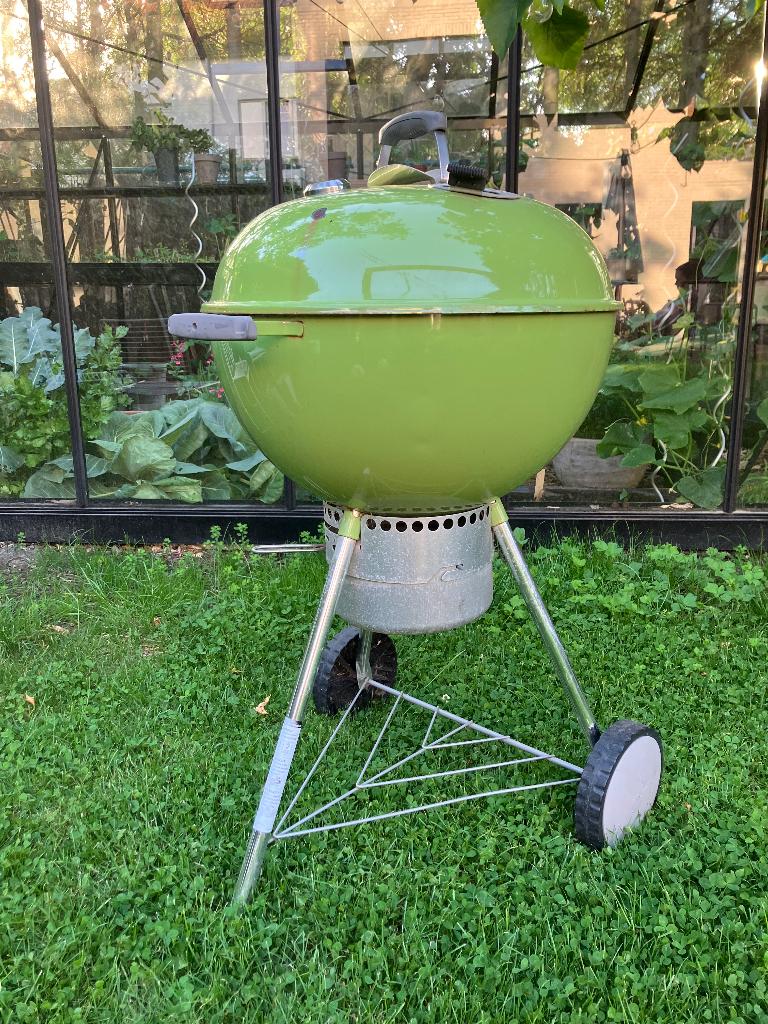 Weber bbq, Tuin en Terras, Houtskoolbarbecues, Gebruikt, Ophalen