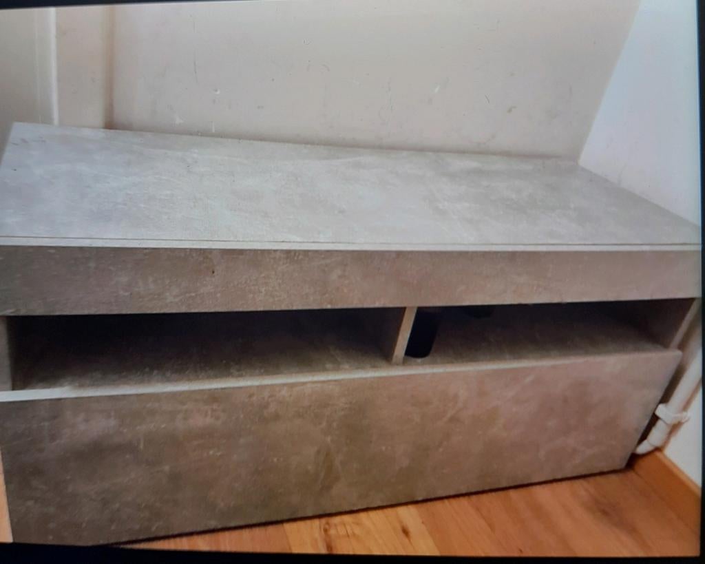 Tv meubel grijs 30€ nieuwprijs 120€, Ophalen