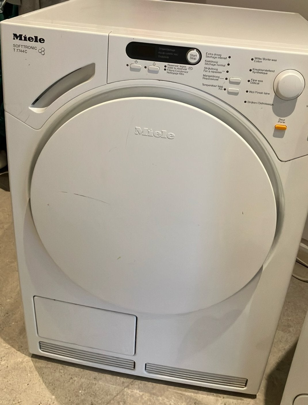 Sèche-linge Miele, Electroménager, Programme laine, Chargeur frontal, Enlèvement, Utilisé