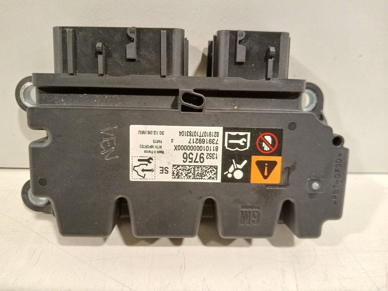 Airbag module Opel Astra, Onderdelen@venauto.nl, Van der Ven Autorecycling B.V., Gebruikt, Ettenseweg 76, 4706 PB Roosendaal, The Netherlands