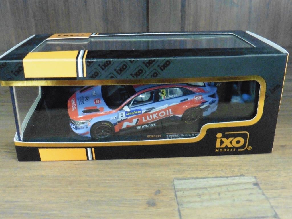 IXO models Hyundai Elantra (G. Tarquini), Ophalen of Verzenden, Zo goed als nieuw, Auto, Overige merken