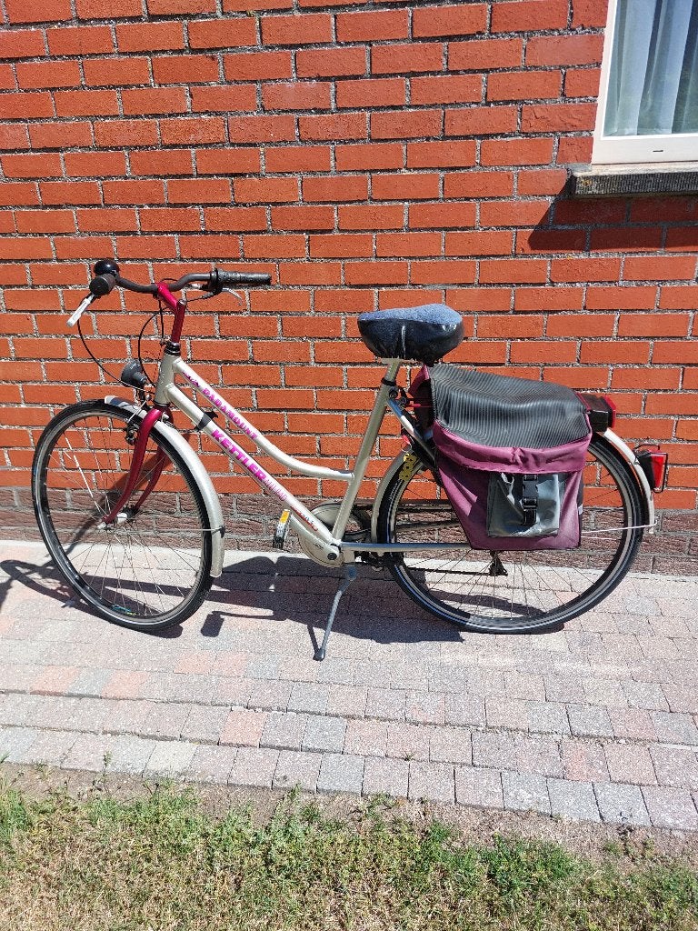 Damesfiets Kettler, Fietsen en Brommers, 53 tot 56 cm, Velgrem, Versnellingen, Zo goed als nieuw