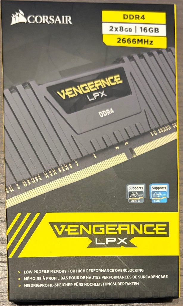 Corsair Vengeance LPX DDR4 2x8GB (ongeopend), Ophalen, DDR4, Nieuw, Desktop