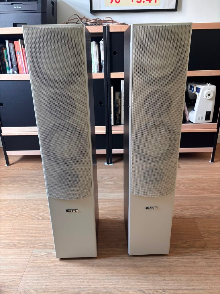 2x Canton GLE 470 toren speakers, Audio, Tv en Foto, Luidsprekerboxen, Gebruikt, Vloerstaande luidspreker, 60 tot 120 watt, Overige merken