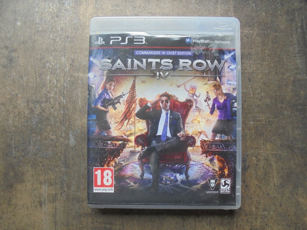 Saints Row IV voor PS3 (zie foto's), Consoles de jeu & Jeux vidéo, Enlèvement ou Envoi, 1 joueur, À partir de 18 ans, Aventure et Action