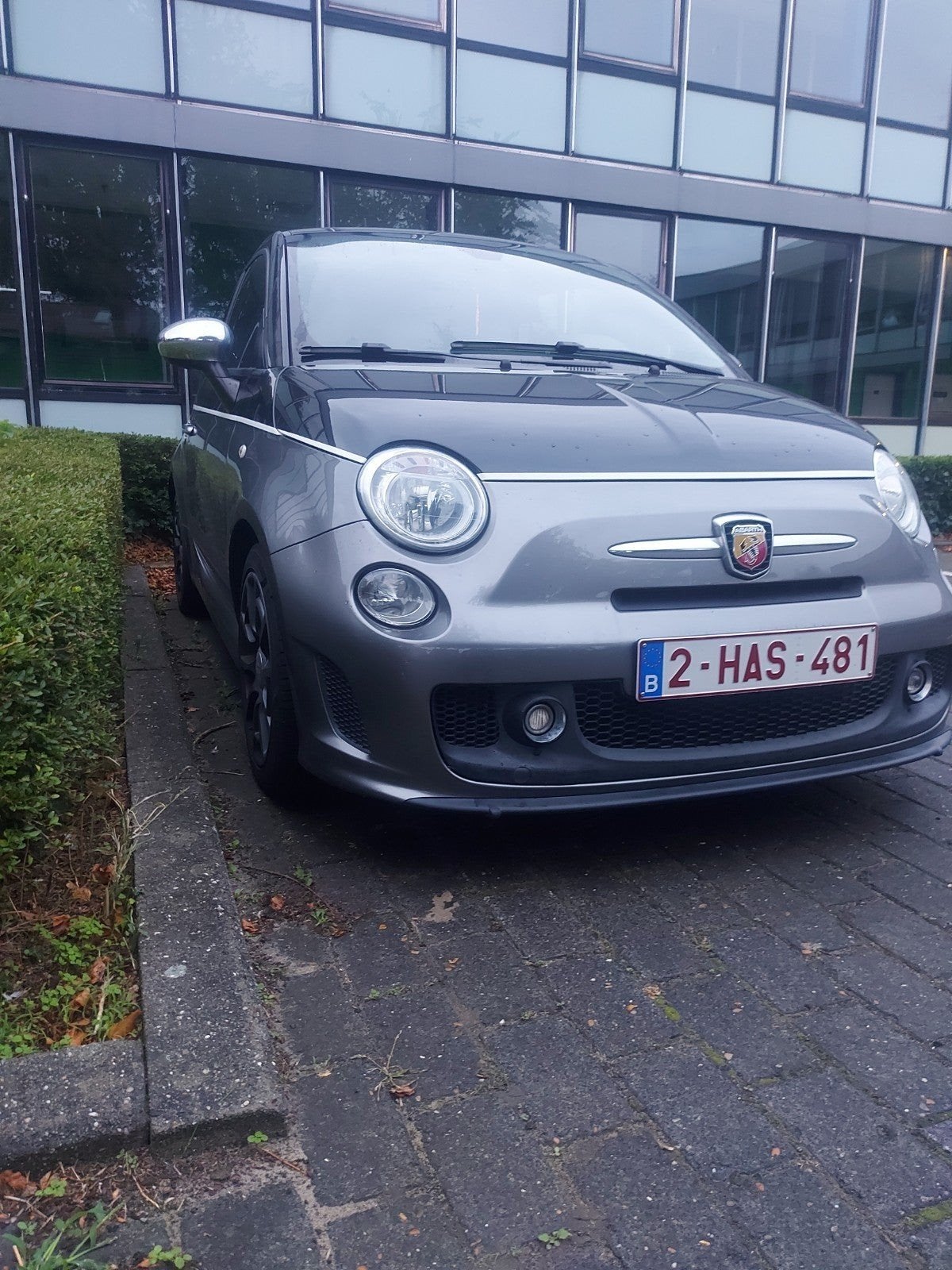 Fiat 500 Abarth 2015 94 000 km, Autos, Argent ou Gris, Achat, Euro 6, Boîte manuelle