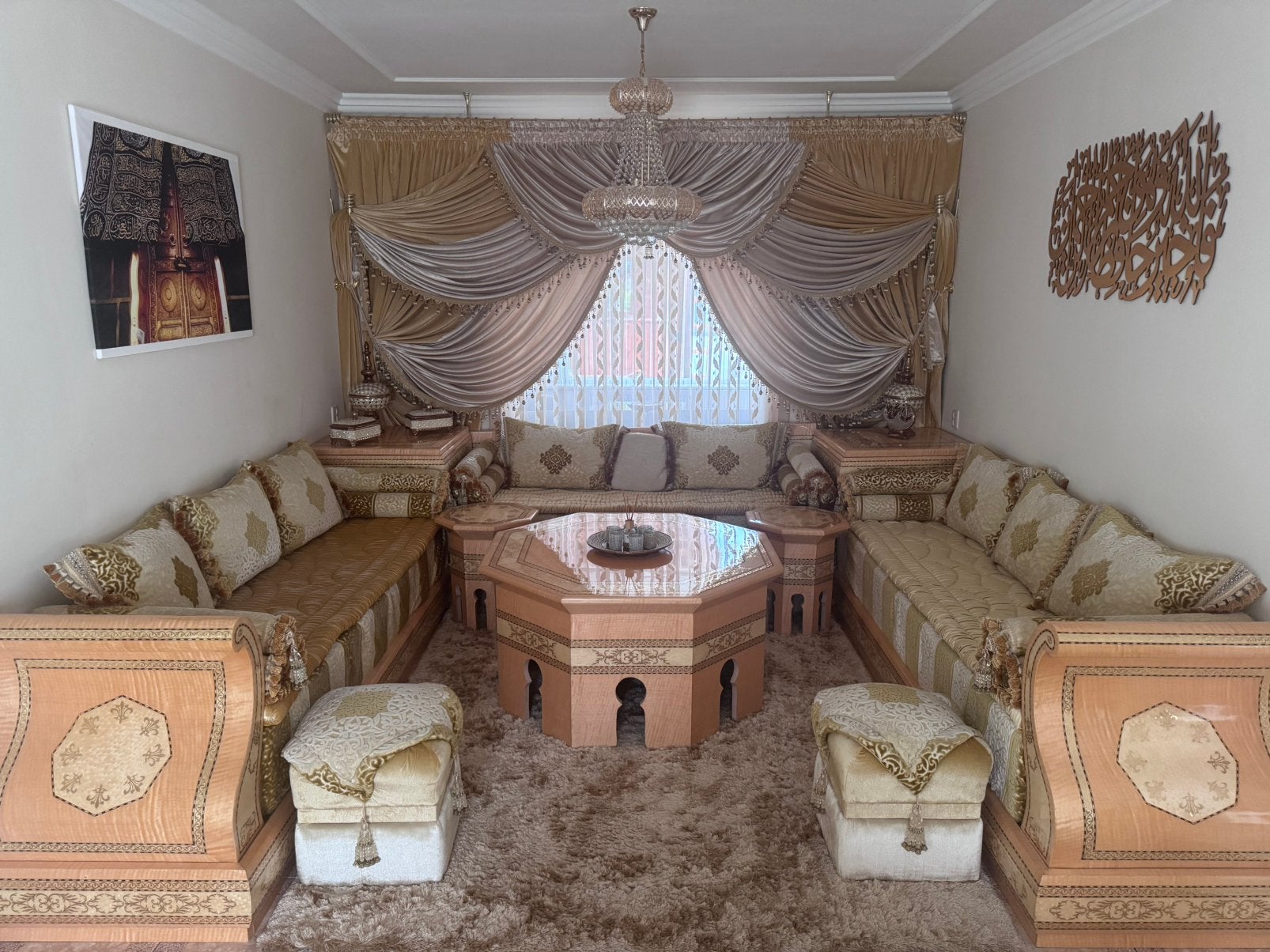 Complete Marokkaanse woonkamer/Sedari/scherp geprijsd!!, Maison & Meubles, Mobilier complet, Enlèvement