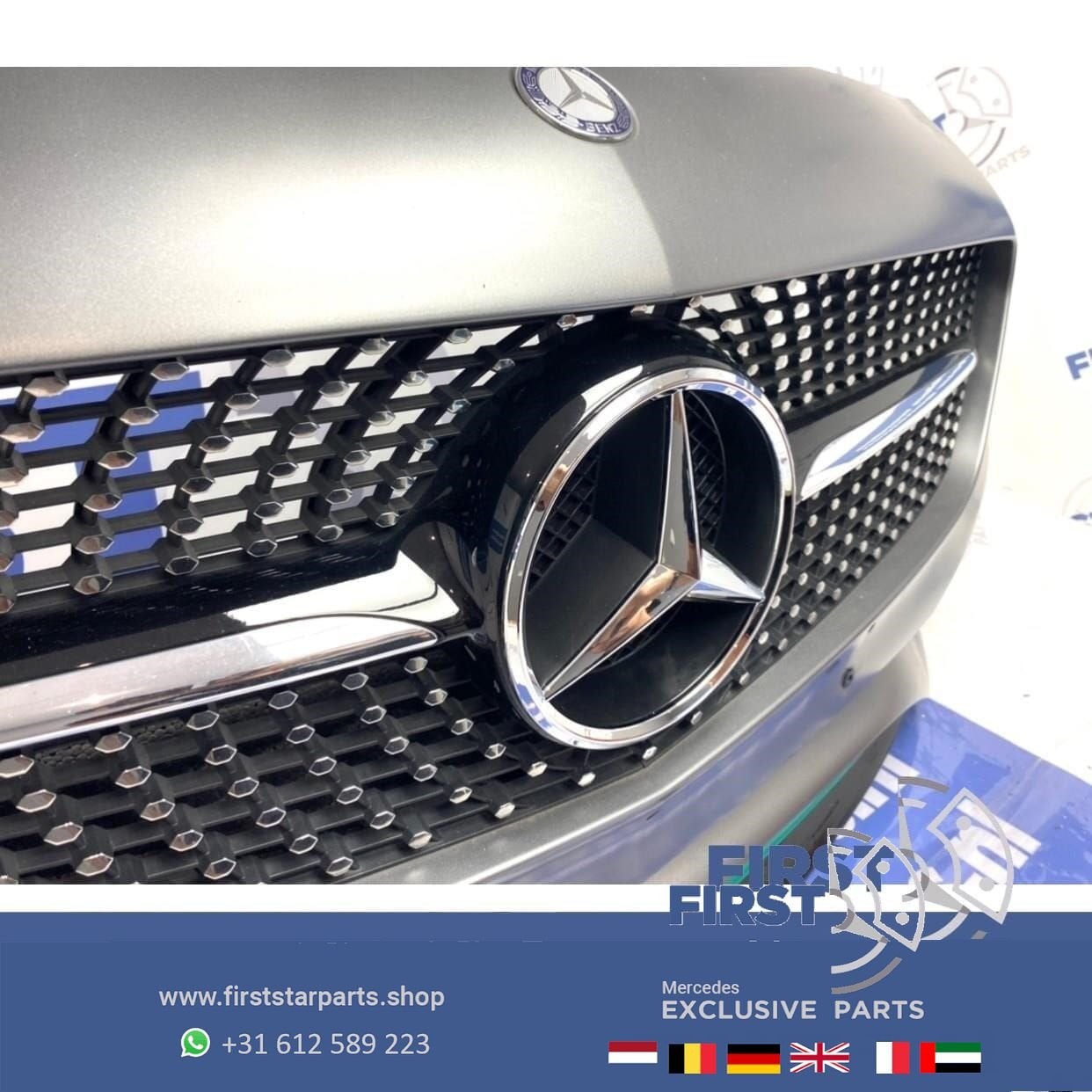 W176 AMG PETRONAS EDITION VOORBUMPER Mercedes A Klasse GRIJS, Autos : Pièces & Accessoires, Utilisé, -, Avant, -