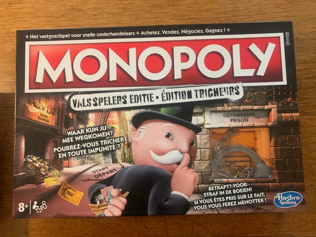 Monopoly valsspelerseditie, Hobby en Vrije tijd, Ophalen of Verzenden, Zo goed als nieuw