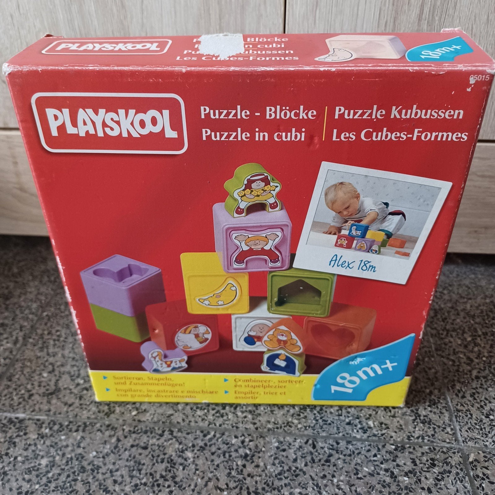 Puzzel kubussen, Enlèvement