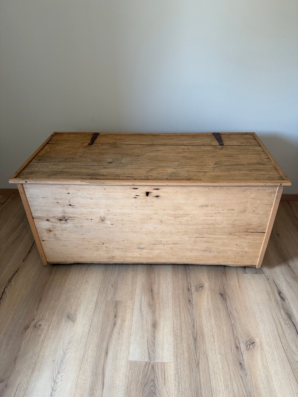 Grote houten kist, Enlèvement, Utilisé, 50 à 75 cm, 50 – 75