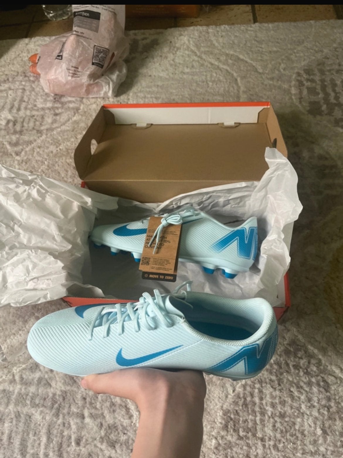 Nike voetbal schoen, Neuf, Enlèvement ou Envoi, Chaussures, Taille M