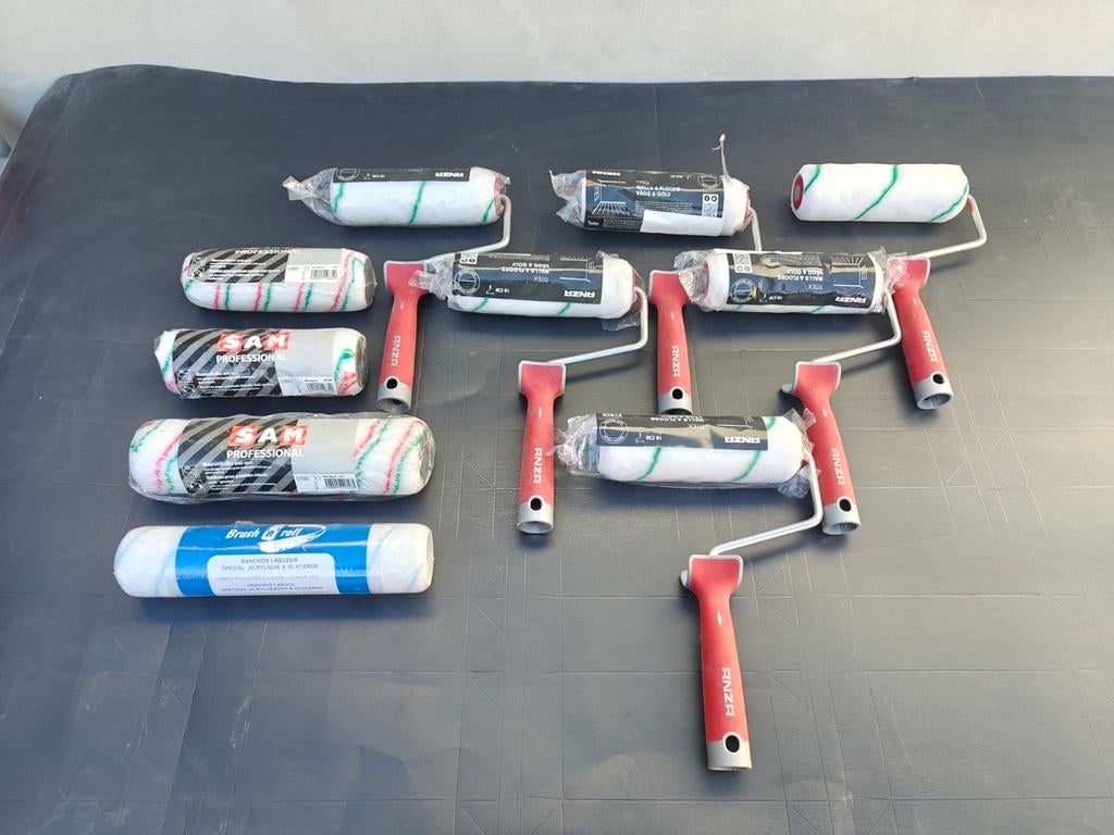 Anza Kit de rouleaux pour peinture murale, Enlèvement