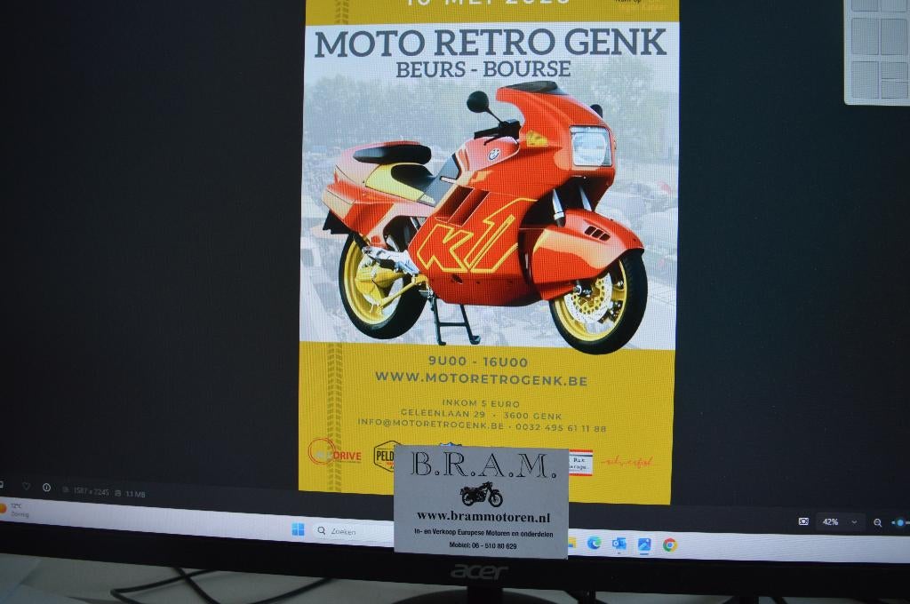 Genk motorbeurs-triumph-bsa-norton-ariel-villiers-dkw-jawa-, Motoren, Ophalen of Verzenden, Nieuw