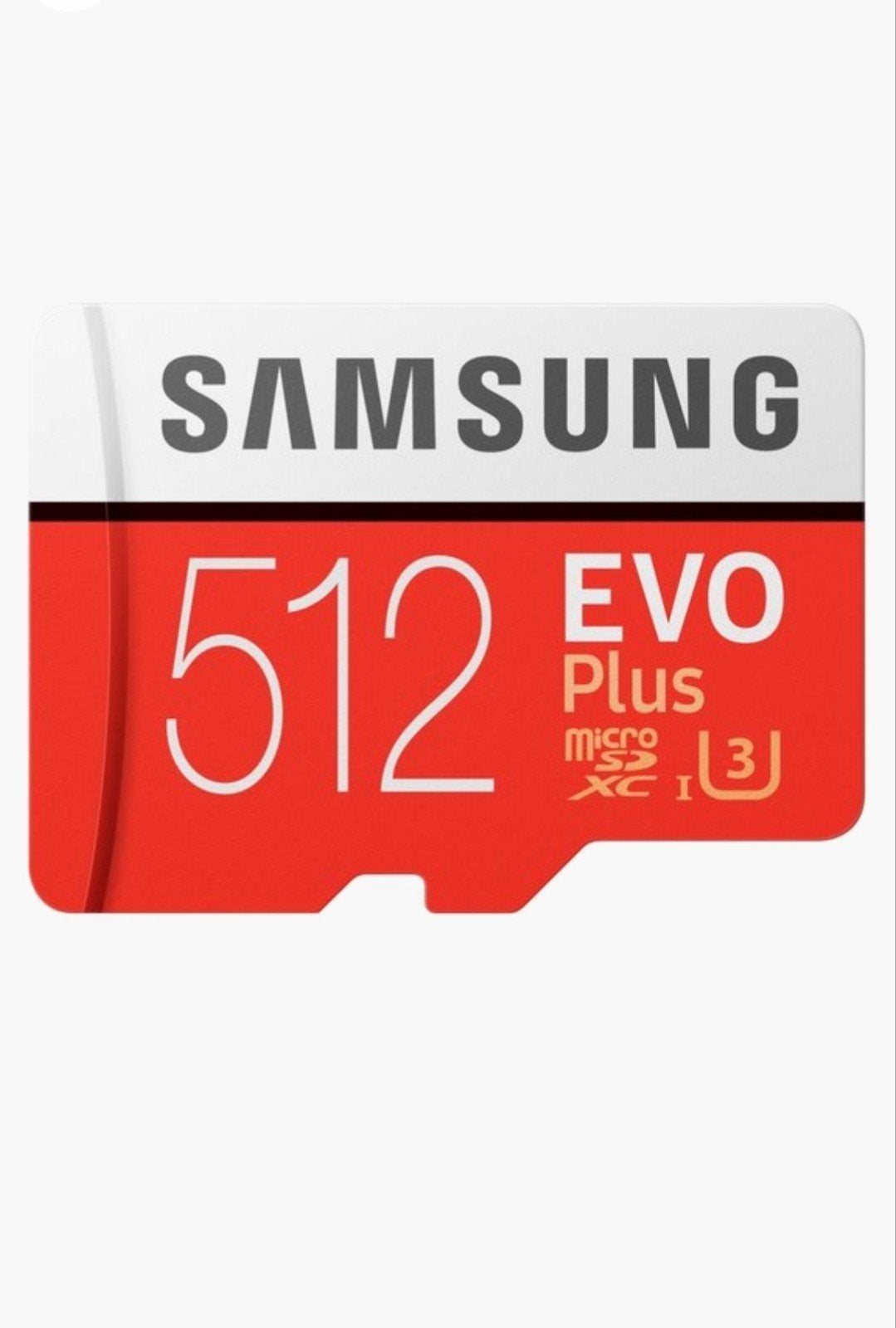 512gb micro sd card. Samsung Evo rood, Videocamera, Ophalen of Verzenden, Zo goed als nieuw, Samsung