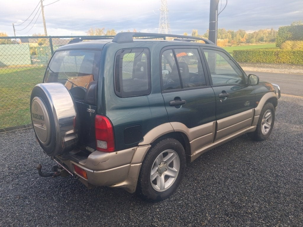 Suzuki vitara #4x4# Diesel !!Lichte vracht!! reeds gekeurd, Auto's, Zwart, 4 cilinders, Leder, Bedrijf