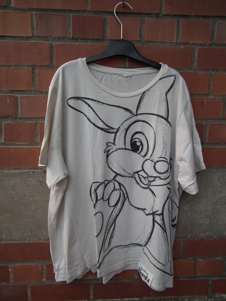 Beige T-shirt, voor dames (Waly Disney Bambi) Large, Kleding | Dames, Beige, Maat 42/44 (L), Zo goed als nieuw, Korte mouw
