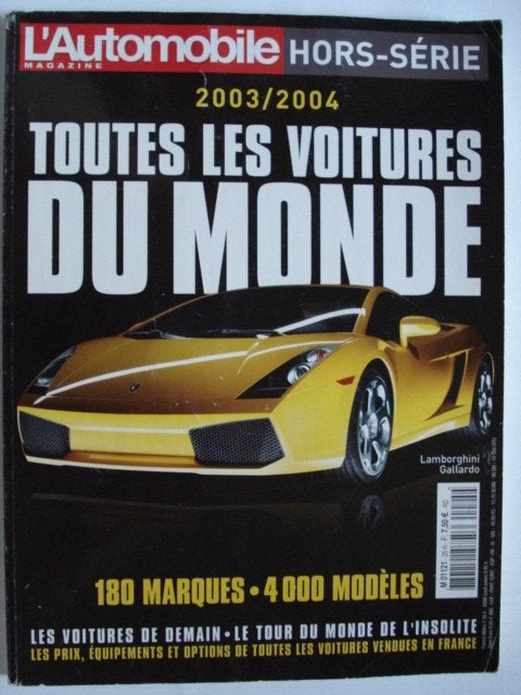 L'automobile magazine série HORS 2003/2004 Toutes les voitur, Livres, Autos | Brochures & Magazines, Envoi, Comme neuf, Général