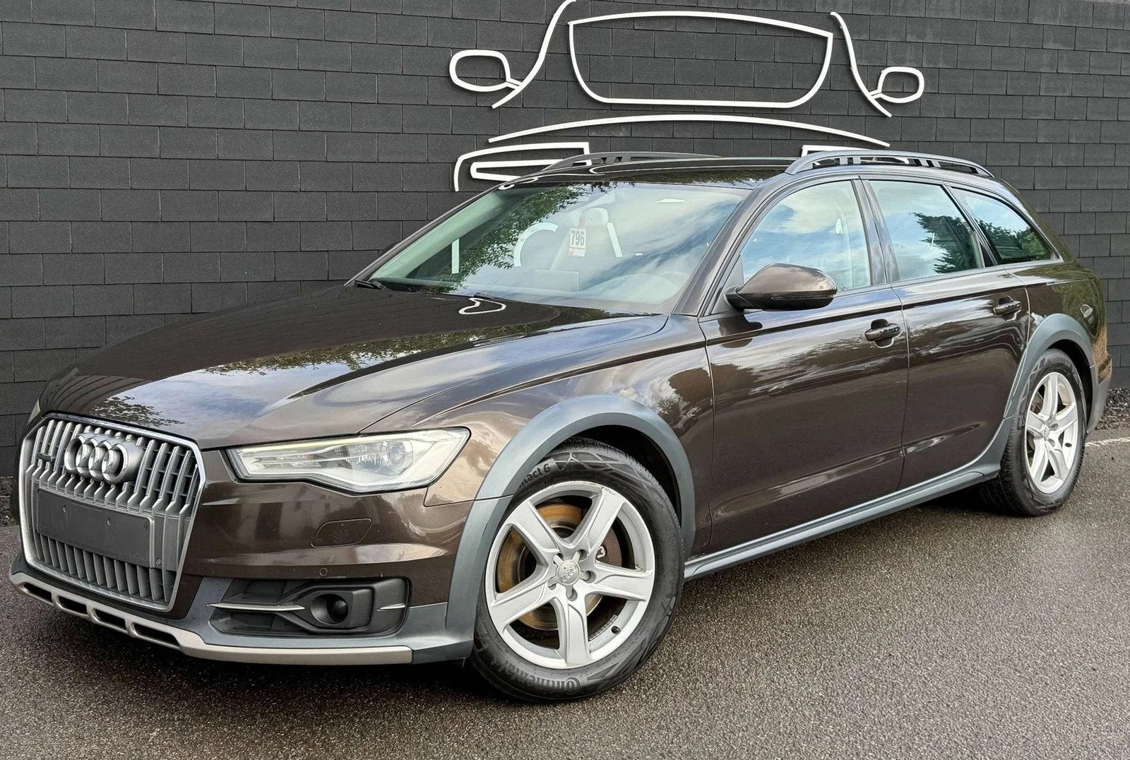 Audi A6 Allroad 3.0 TDi V6 Quattro S tronic+BOITE AUTO+NAVI+, Automatique, Brun, Break, Diesel
