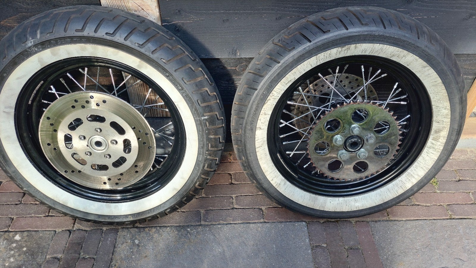 Roues Harley Shovelhead Evo 150x16, Motos, Enlèvement