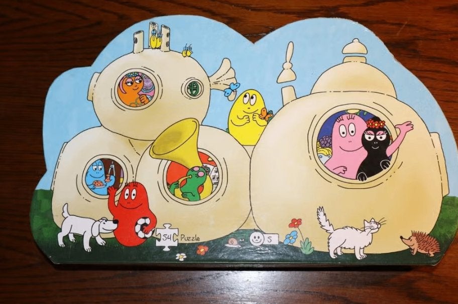 Barbapapa puzzel - 54 stuks - vanaf 5 jaar, Ophalen of Verzenden, Gebruikt