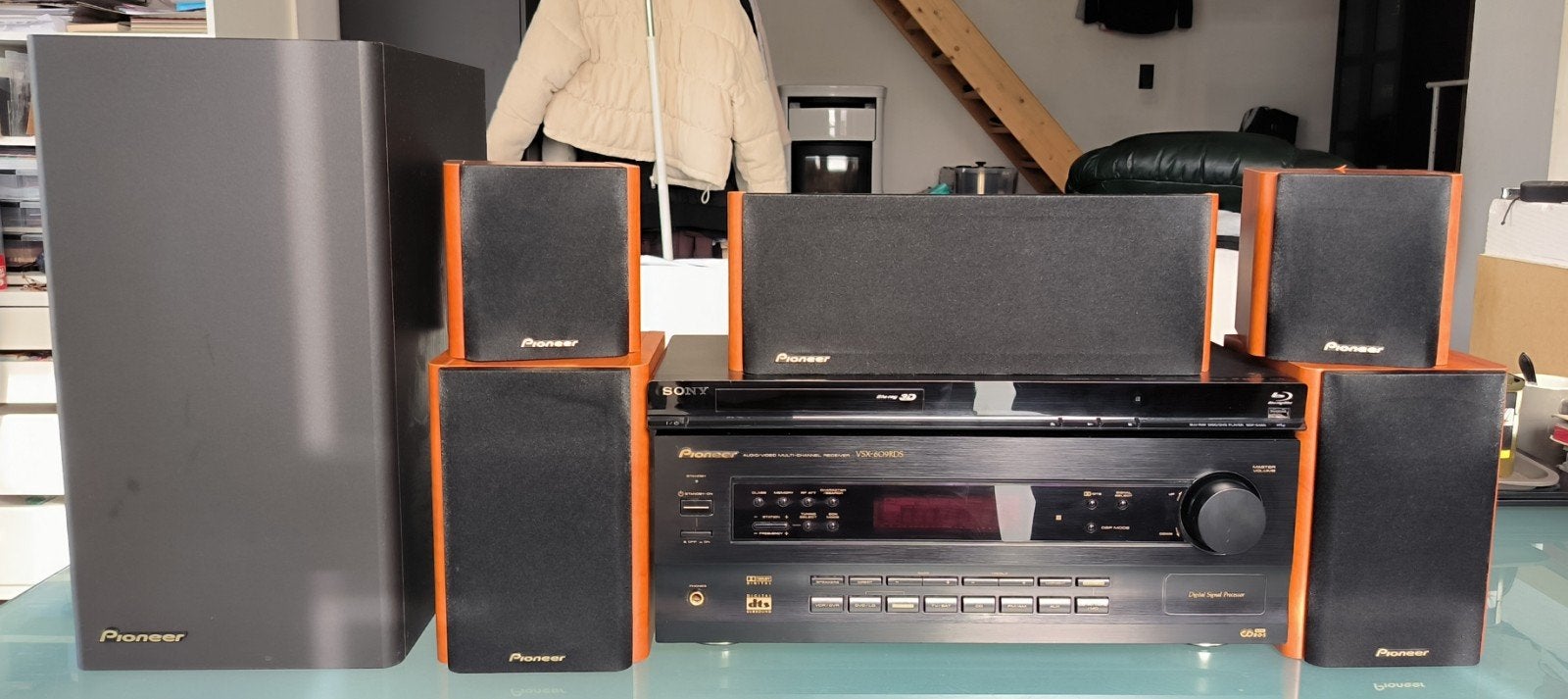 ensemble home cinéma Pioneer, Enlèvement, Sony
