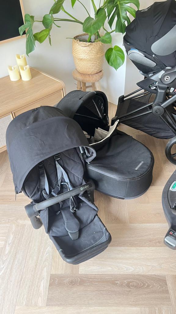 Cybex priam black, Ophalen, Zo goed als nieuw