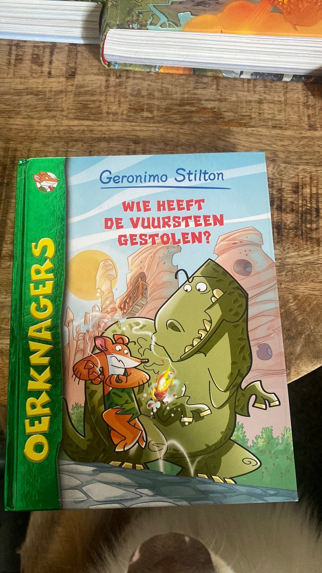 Geronimo Stilton - Wie heeft de vuursteen gestolen?, Enlèvement, Geronimo Stilton