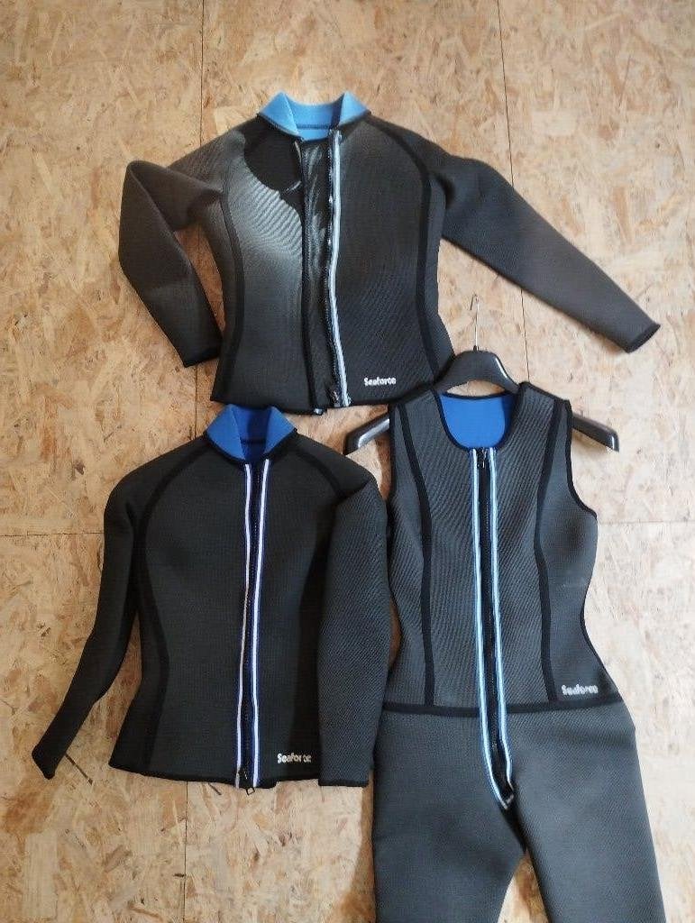 Wetsuit neopreen 3 delen, Ophalen, Zo goed als nieuw, Dame of Heer, Wetsuit