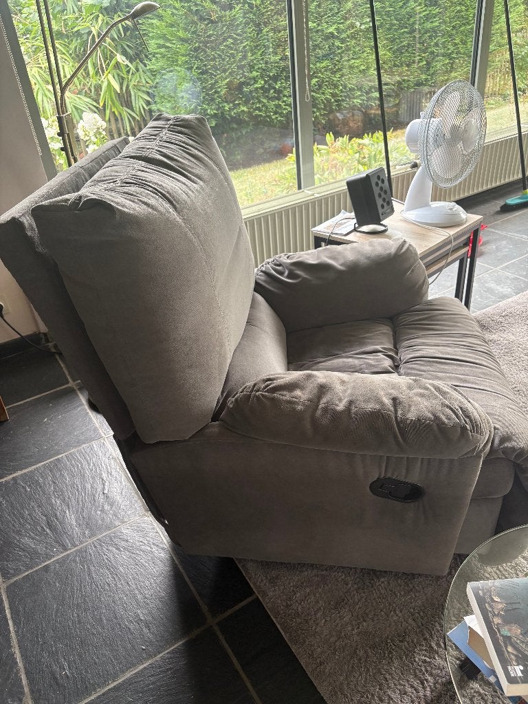 Fauteuil relax, Maison & Meubles, 75 à 100 cm, Enlèvement, Utilisé, 75 à 100 cm
