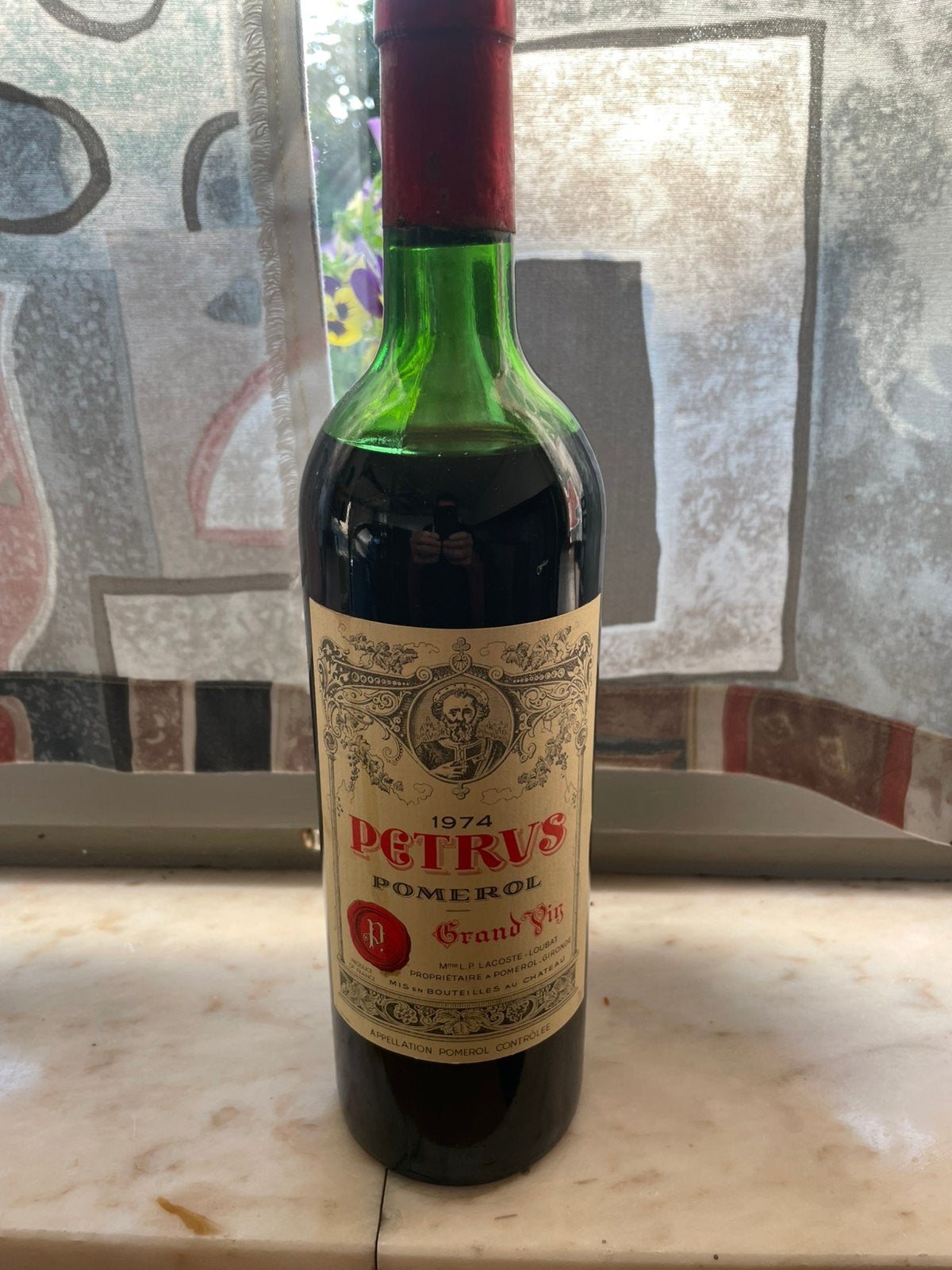 Petrus 1974, Ophalen, Zo goed als nieuw, Rode wijn