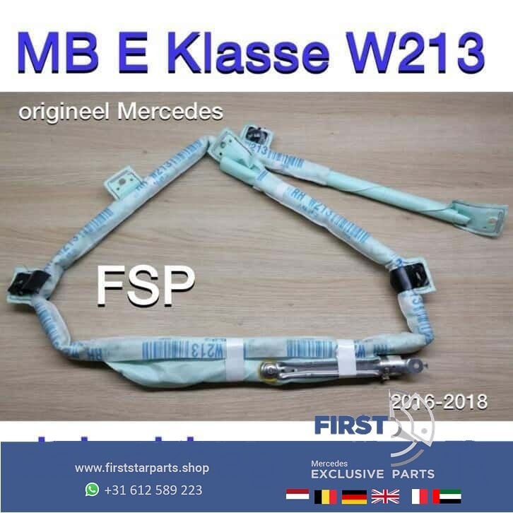 W213 dakairbag links / rechts Mercedes E Klasse 2016-2018 LR, Gebruikt, -, Ophalen of Verzenden, -