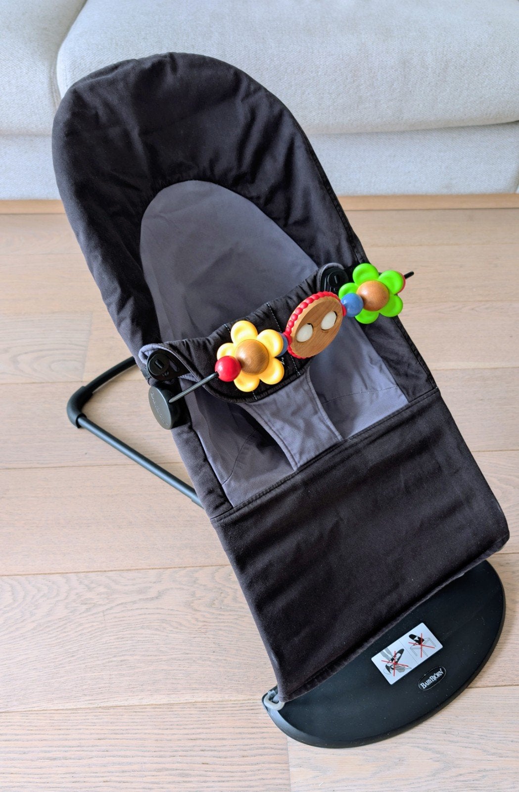 Transat Baby Björn avec jouet, Enlèvement, Utilisé, Chaise rebondissante, Autres marques