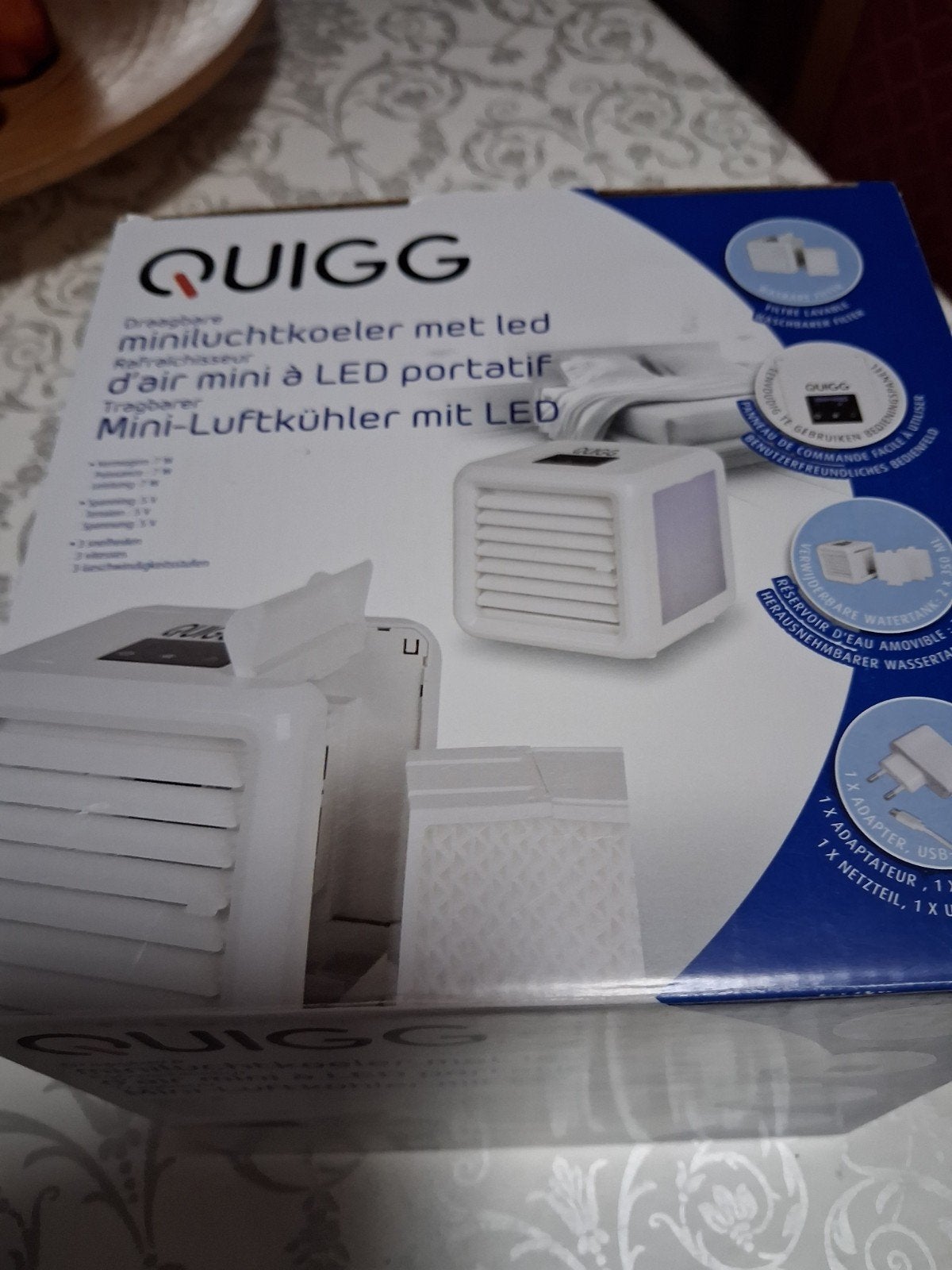 minni luchtcoolermet led, Elektronische apparatuur, Luchtbehandelingsapparatuur, Ophalen of Verzenden, Nieuw, Overige