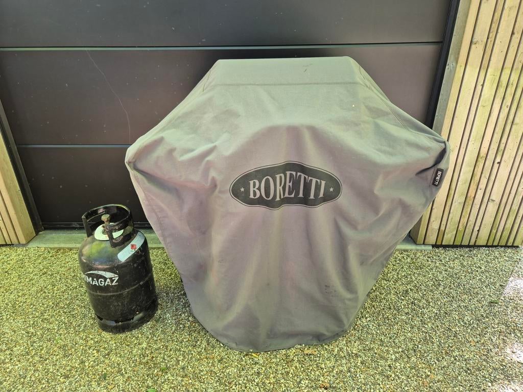 Gas BBQ Boretti + hoes + gasfles, Tuin en Terras, Ophalen