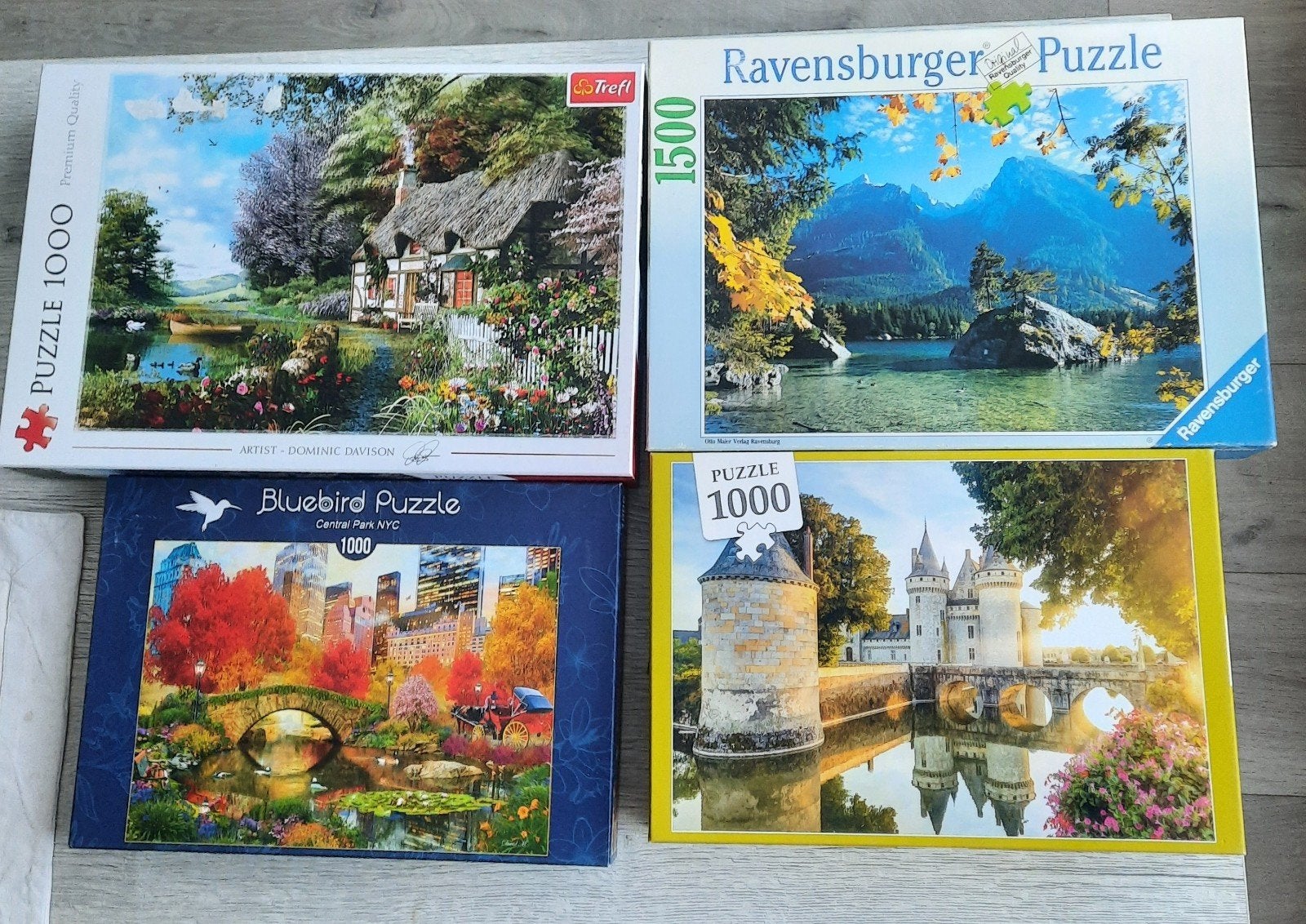puzzels, Hobby & Loisirs créatifs, Enlèvement, 500 à 1500 pièces, Comme neuf, Puzzle