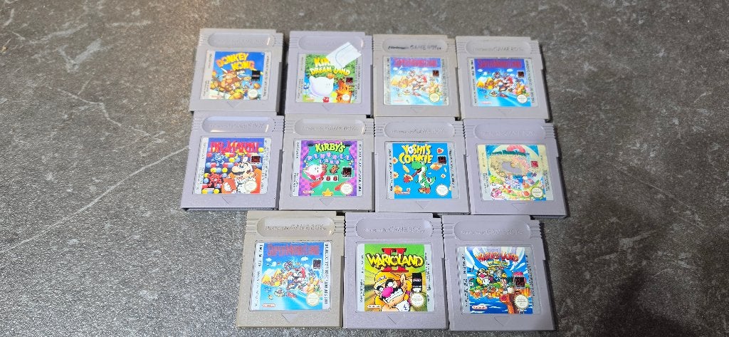 Lot 11 jeux Gameboy, Consoles de jeu & Jeux vidéo, Enlèvement ou Envoi, Utilisé