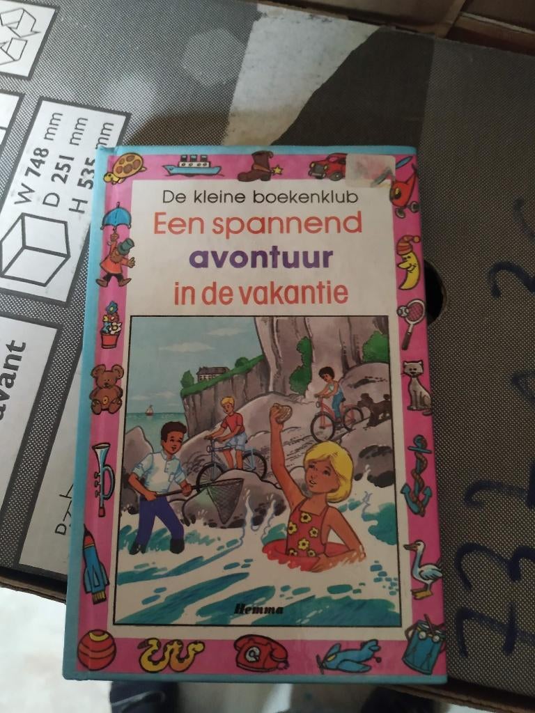de kleine boekenclub "een spannend avontuur in de vakantie, Boeken, Ophalen of Verzenden