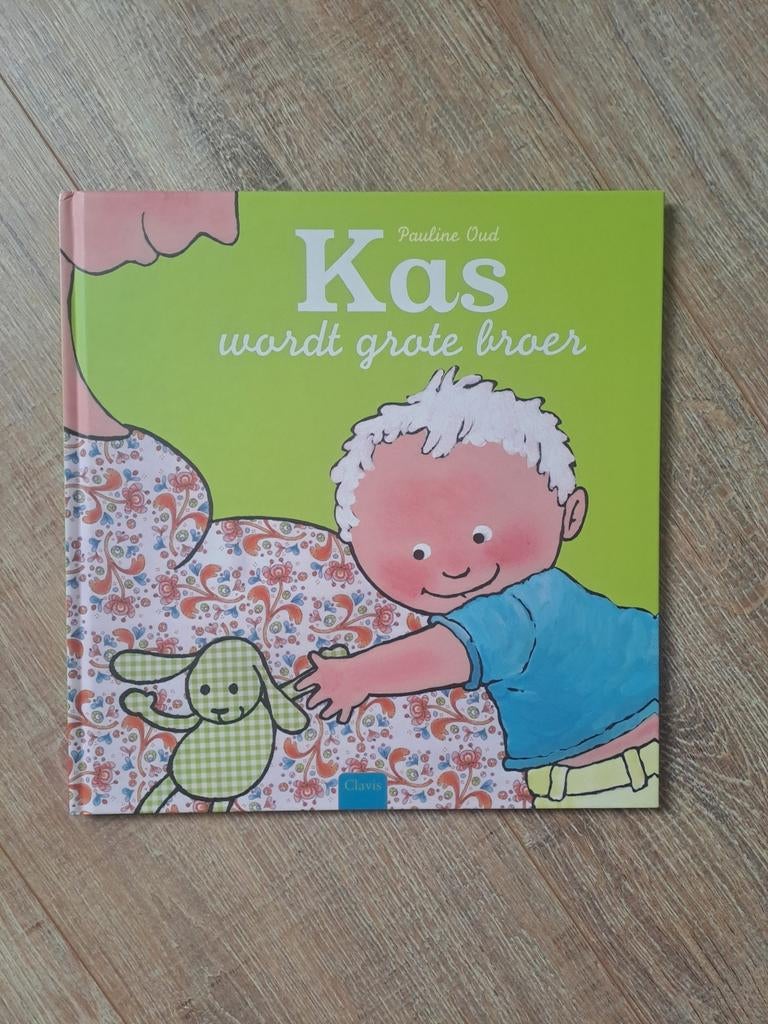 Clavis boek 'Kas wordt grote broer', Ophalen, Zo goed als nieuw, Pauline Oud, 2 tot 3 jaar
