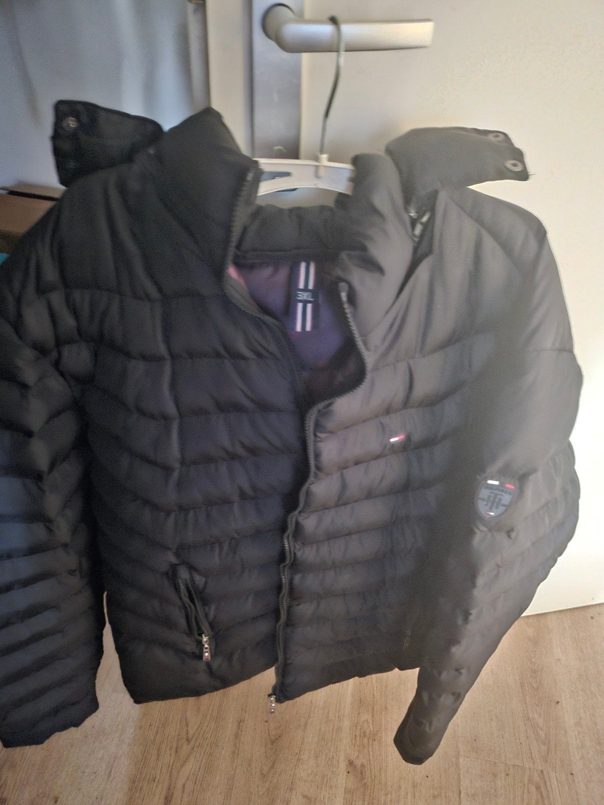 Tommy Hilfiger Down & Feather Puffer Jacket Zwart - Maat 3XL, Zwart, Overige maten, Ophalen of Verzenden, Zo goed als nieuw
