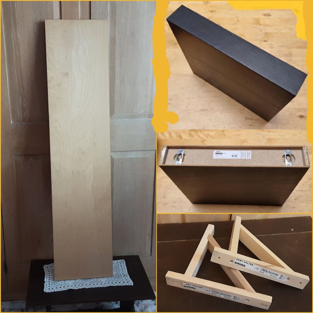 SET 3 wandplanken IKEA, Nieuwe staat, Prijs voor alles, Ophalen of Verzenden