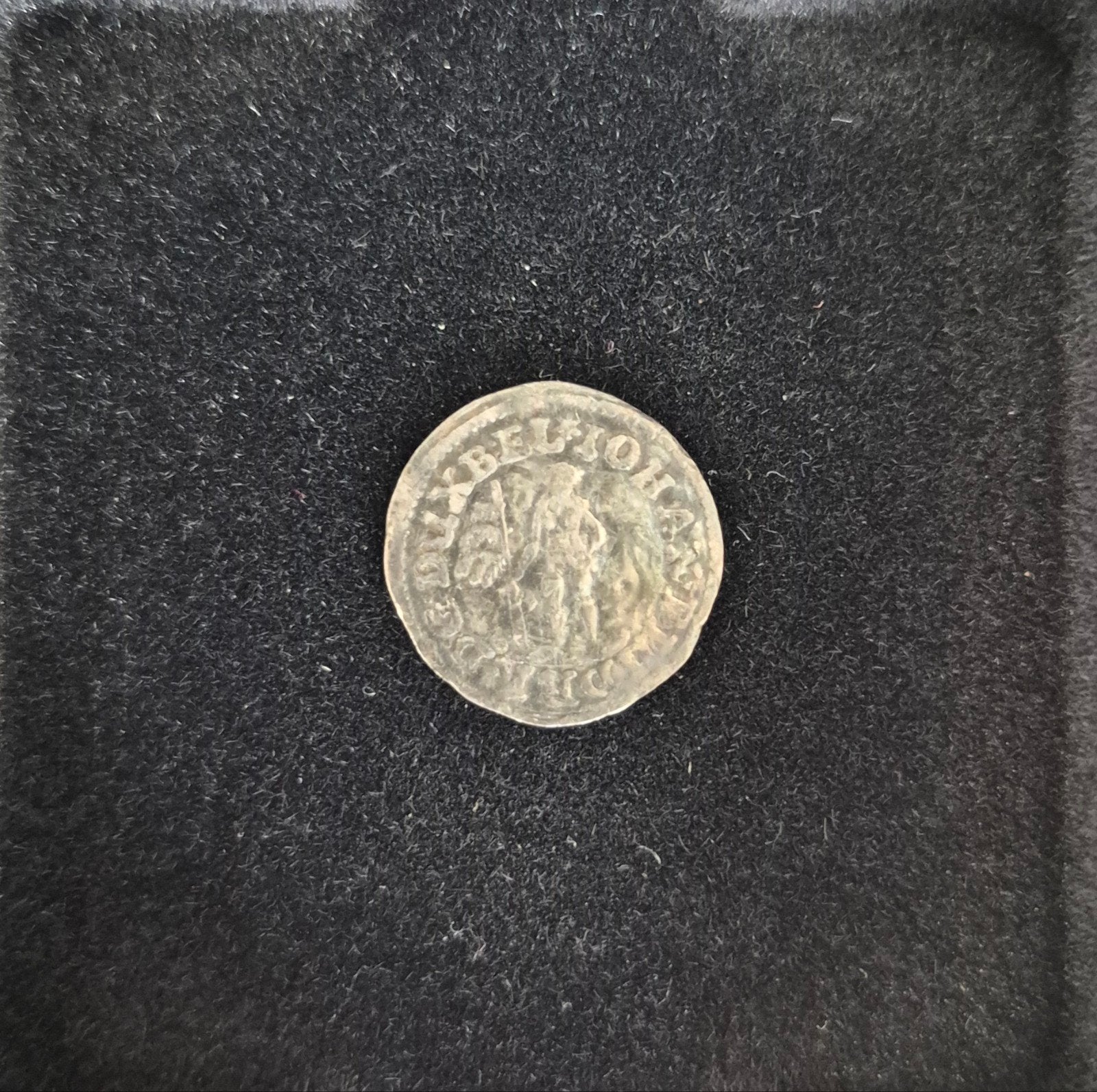 munt Duitsland 1 mariengroschen 1675 zilver, Ophalen of Verzenden, Zilver