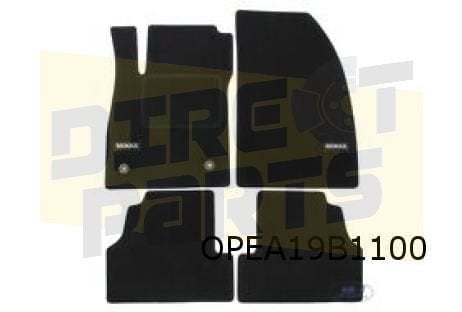 Opel Mokka B Mattenset (4x) 'Velours' Origineel! 1671151780, Autos : Pièces & Accessoires, Neuf, -, -, Opel