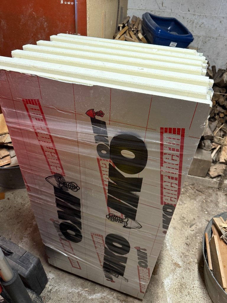IKO Enertherm panneaux isolants 8 cm, Bricolage & Construction, Isolation & Étanchéité, Neuf, 8 à 12 cm, Enlèvement, Mousse rigide (PIR)