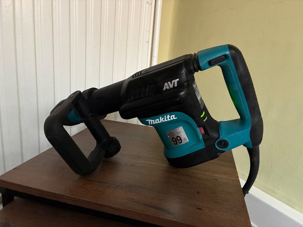 Makita HM0871C SDS-MAX Sloophamer – Complete Set, Ophalen, Gebruikt, 600 watt of meer, Boor- en/of Breekhamer