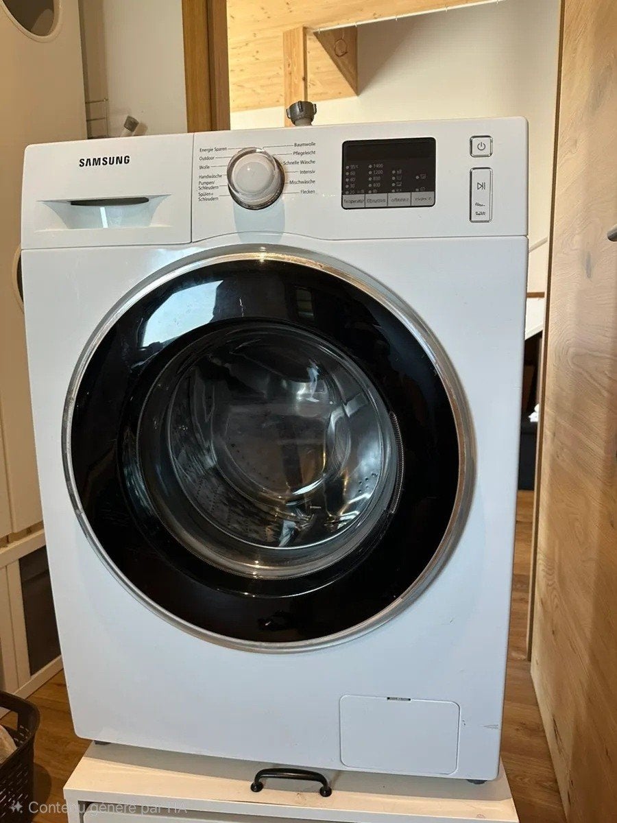 Samsung lave linge 8kg A+++ 1400T parfait état, Electroménager, Lave-linge, Enlèvement