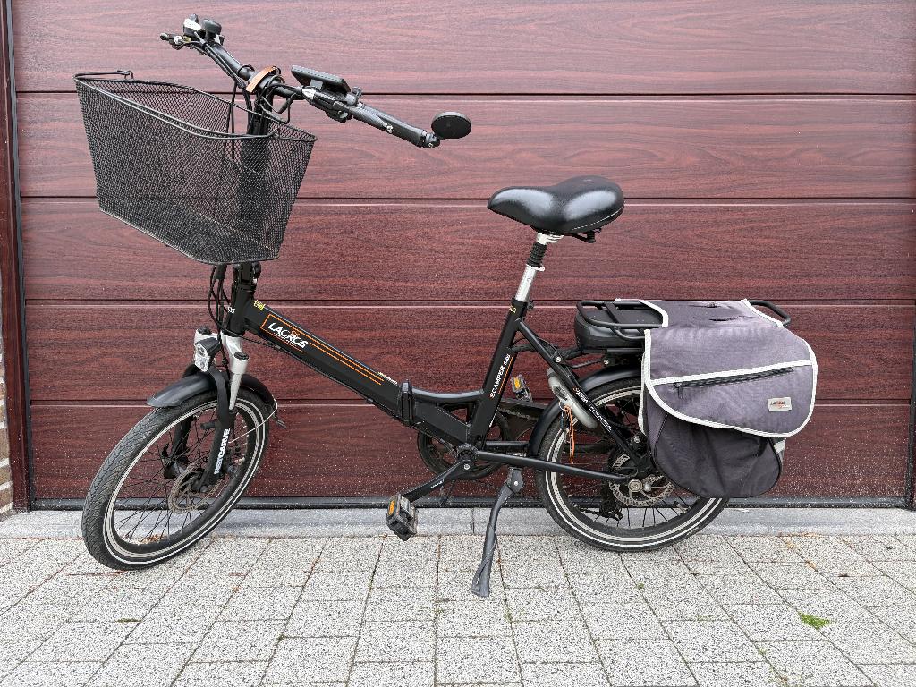 Lacros Elektrische vouwfiets S200, Fietsen en Brommers, Elektrische fietsen, Ophalen, Gebruikt, 50 km per accu of meer, Overige merken