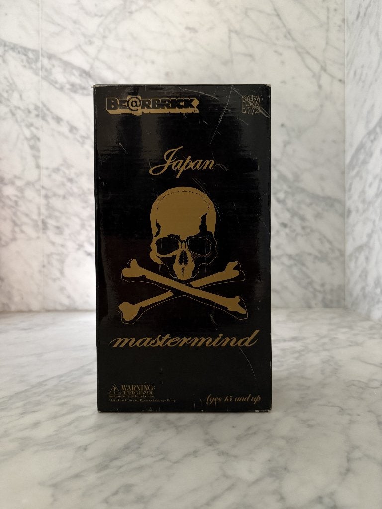 Bearbrick 400% mastermind JAPAN (2004) — Dans sa boîte, Enlèvement ou Envoi, Comme neuf, Autres types