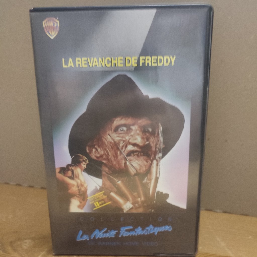 LA REVANCHE DE FREDDY - Cassette vhs Secam (horreur), CD & DVD, Enlèvement ou Envoi, Horreur, Français, Utilisé