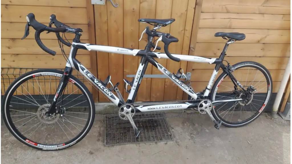 Tandem, Fietsen en Brommers, Fietsen | Tandems, Ophalen, Zo goed als nieuw